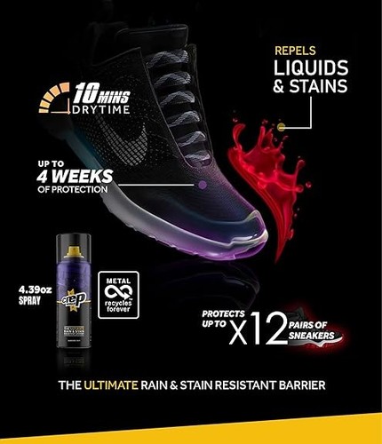 Crep Protect Shoe Protector Spray - Rain & Stain Waterproof Nano Protection. - Picture 2 of 4