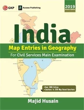 India Map Entries in Geography for Civil Services Main Examination 2019 (Paperba