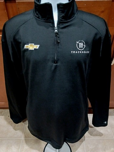 Trackhouse Racing Chevy XL Team Issued 1/4 Zip Shirt NASCAR Chastain SVG Zilisch