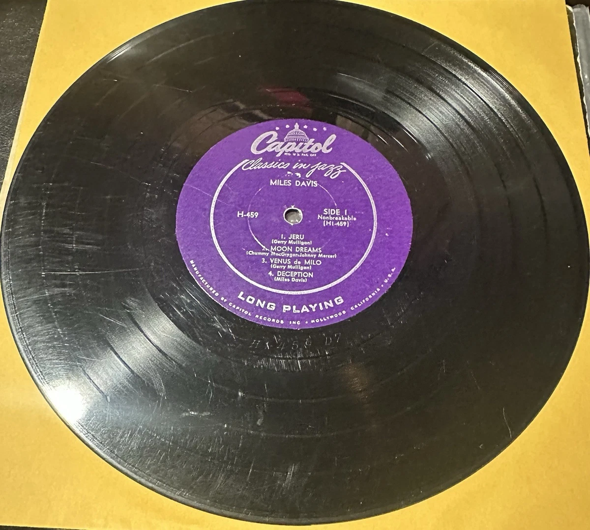 Miles Davis 10inch アナログ レコード Preços baixos em Discos de