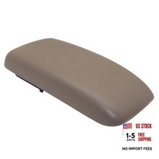 5890535040E0 Center Console Lid and Latch Compatible with Toyota Oak Tan