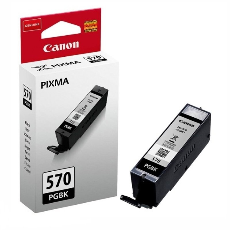 Genuine Canon PGI-570PGBK Black Ink Cartridge Pixma MG7752 MG7753 TS5000 TS5050