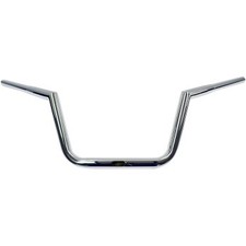 LA Choppers 1-1/4" Hefty Twin Peaks FLTR Handlebar 12" Rise Chrome Made in USA