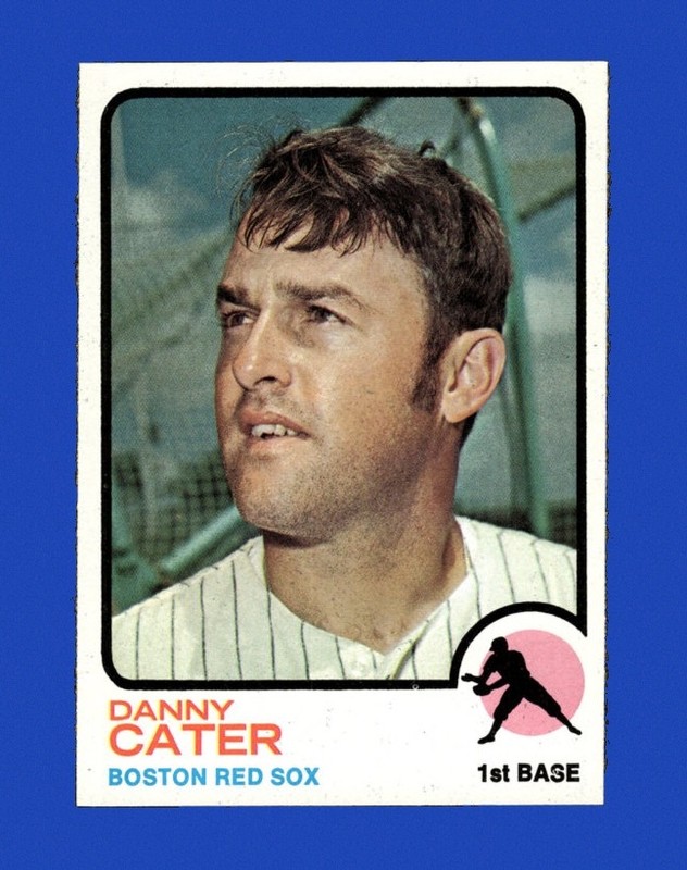 1973 Topps Set-Break #317 Danny Cater NM-MT OR BETTER *GMCARDS*