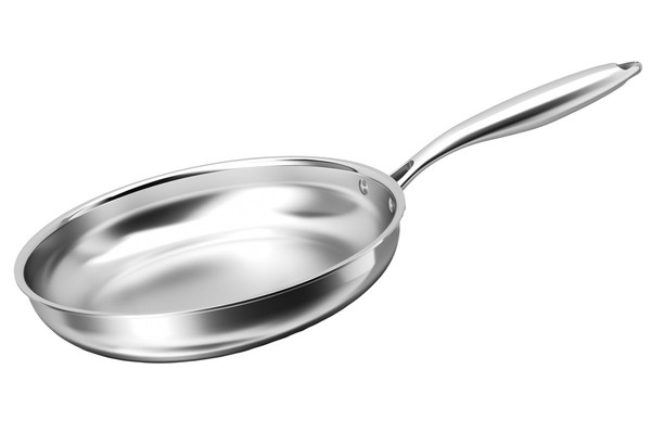 Pfanne Bratpfanne Edelstahl Ø20Cm Induktion Cheffinger CF-3PLYFP20-image