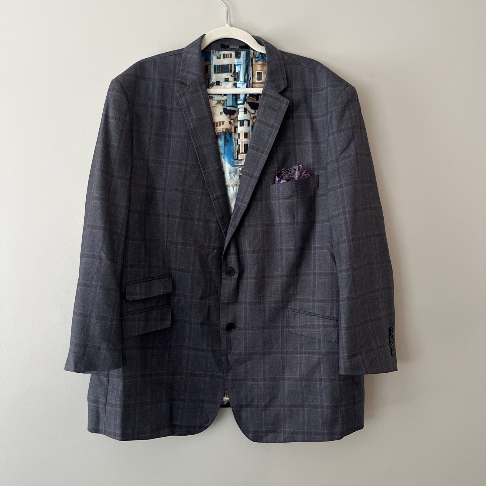Exclusive Statement Suit Jacket Made In Italy 100… - image 2