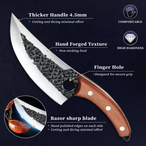 Küchenmesser Profi Kochmesser Japanisches Damast Edelstahl Santoku Messer Scharf - Bild 2 von 8