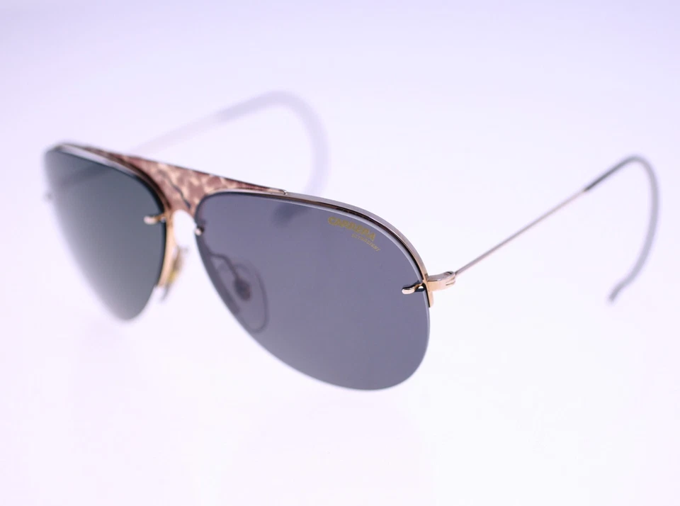 Gafas de sol Carrera 5623 45 'Shooter' vintage estilo piloto para hombre-circa años 80-NUEVAS Foto 2 de 4