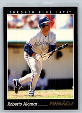 1993 Pinnacle Baseball #30 Roberto Alomar - VG - Toronto Blue Jays