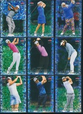 2023 Fleer Ultra Golf Patterned Rainbow Foil Parallel Complete Set of 100 Cards