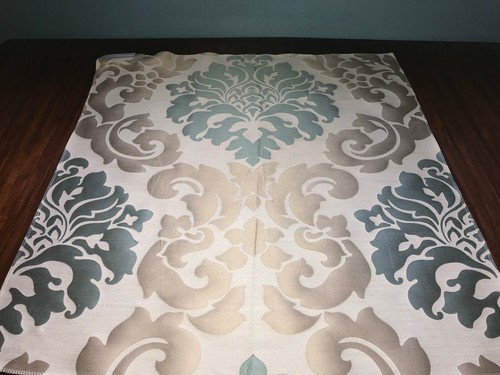 Tissu Osborn & Little, échantillon soie" Folia " 68 cm x 72 cm  réf 443A - Picture 1 of 3