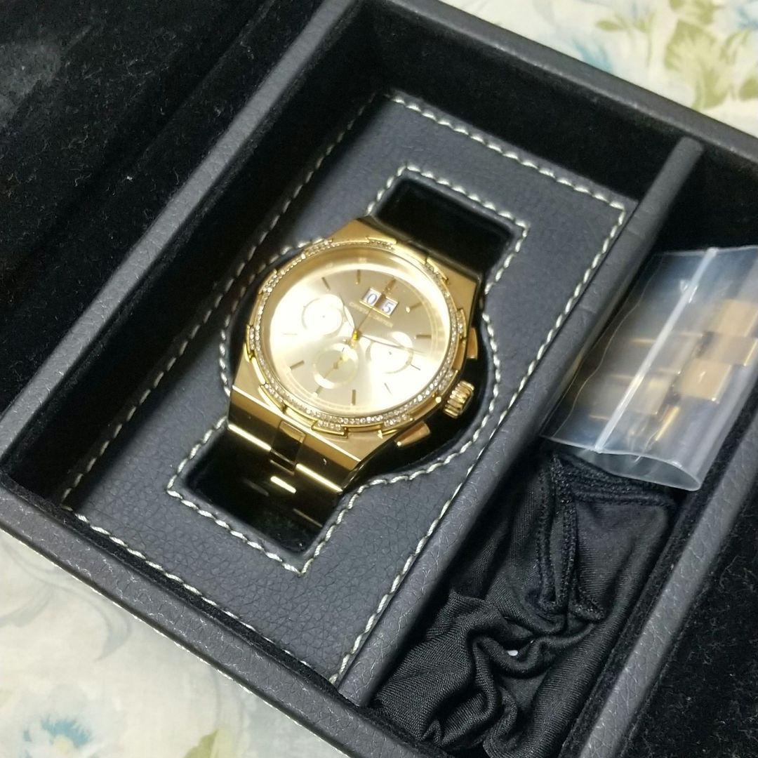 AVALANCHE 時計 CRYSTAL CARTER CRYSTAL CARTER AVALANCHE MENS WATCH DATE SMALL SECOND | eBay