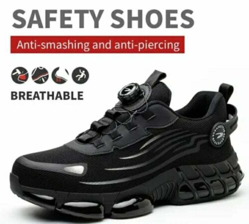Lightweight Safety Trainers Boots Shoes Steel Toe Cap Men Women Work Boots UK - Picture 5 of 32