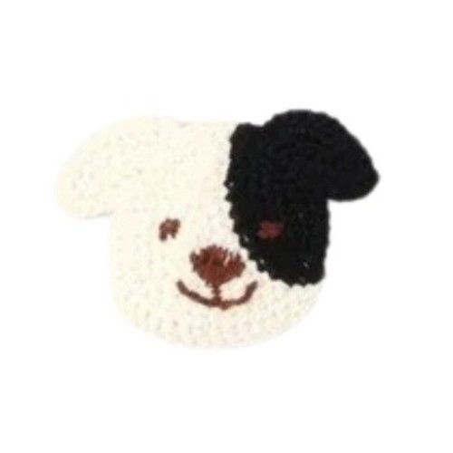 Novedad Crochet Tejido Animal Cara Motivo Cabello Sleepie Bendie Slide Clip a Presión - Imagen 10 de 10