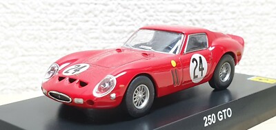 1/64 Kyosho FERRARI 250 GTO RACING #24 RED diecast car model | eBay