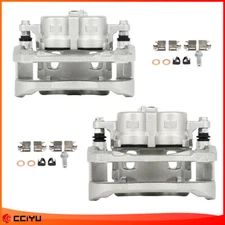 Brake Front Calipers Pair For 2011-2020 Toyota Sienna W/Bracket Driver Passenger