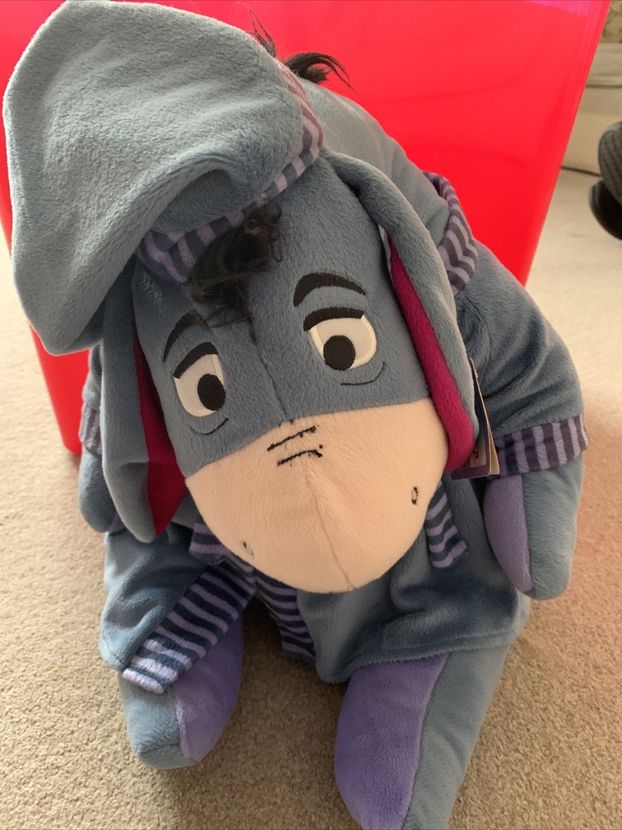 eeyore dressing gown ladies Oodie Ladies Eeyore Dressing Gown Disney Winnie The Pooh Eeyore Butterfly Women's Knit Zippered