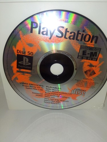 Official PlayStation Magazine Issue 50 PS1 Demo Disc ONLY Sealed - Picture 2 of 3