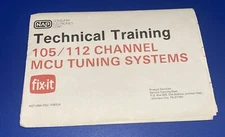 Phillips Company Technical Training 105/112 Channel Tuning Systems schematics