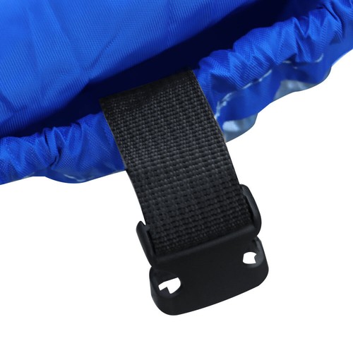 17'-19' Heavy Duty Waterproof Boat Cover PEVA Pontoon Trailerable Beam 95'' Blue - Bild 11 von 14