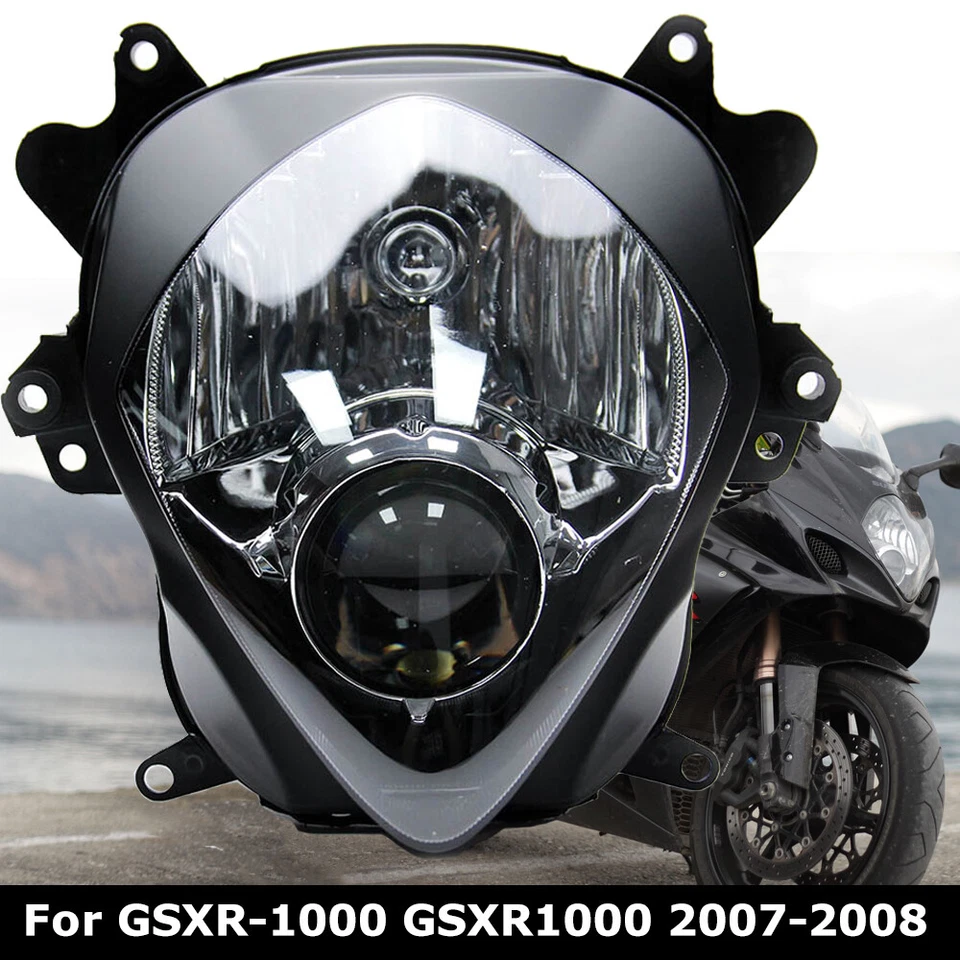 Faros faros delanteros para Suzuki GSXR1000 2007-08 GSX-R1000 Foto 2 de 4