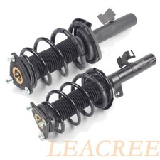 2x Federbein Stoßdämpfer Gas Vorne + Domlager + Staubschutz Für MAZDA 3 & 5 DE