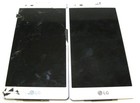 Lot Of 2 Lg Tribute Hd Ls676 Screens Only - Cracked Screen Good Lcd As Is