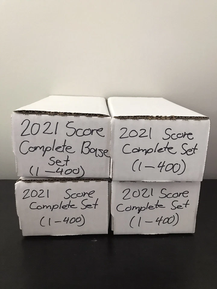 Juego base completo de fútbol americano Score 2021 (#1-400) - ¡Todos los novatos incluidos! Foto 3 de 3