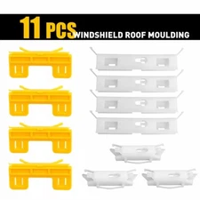 Windshield Roof Moulding Clips Repair Set 11pcs For 2007-2011 Honda Civic