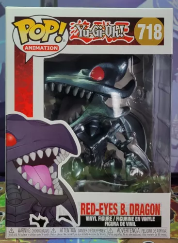 Funko Pop! Animation: Yu-Gi-Oh! - Red-Eyes Black Dragon #718