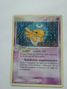 Carte Pokemon Ex Deoxys Munja Rare 50 Pv Holo 14 107 Ancienne Edition 1er Ebay