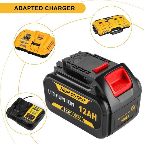 2Pack for DEWALT DCB609 20V/60V MAX FLEXVOLT 12.0Ah Lithium-Ion Battery DCB606 - Picture 4 of 9