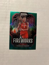 2023 Panini WNBA Green Prizm Insert Fireworks Candace Parker