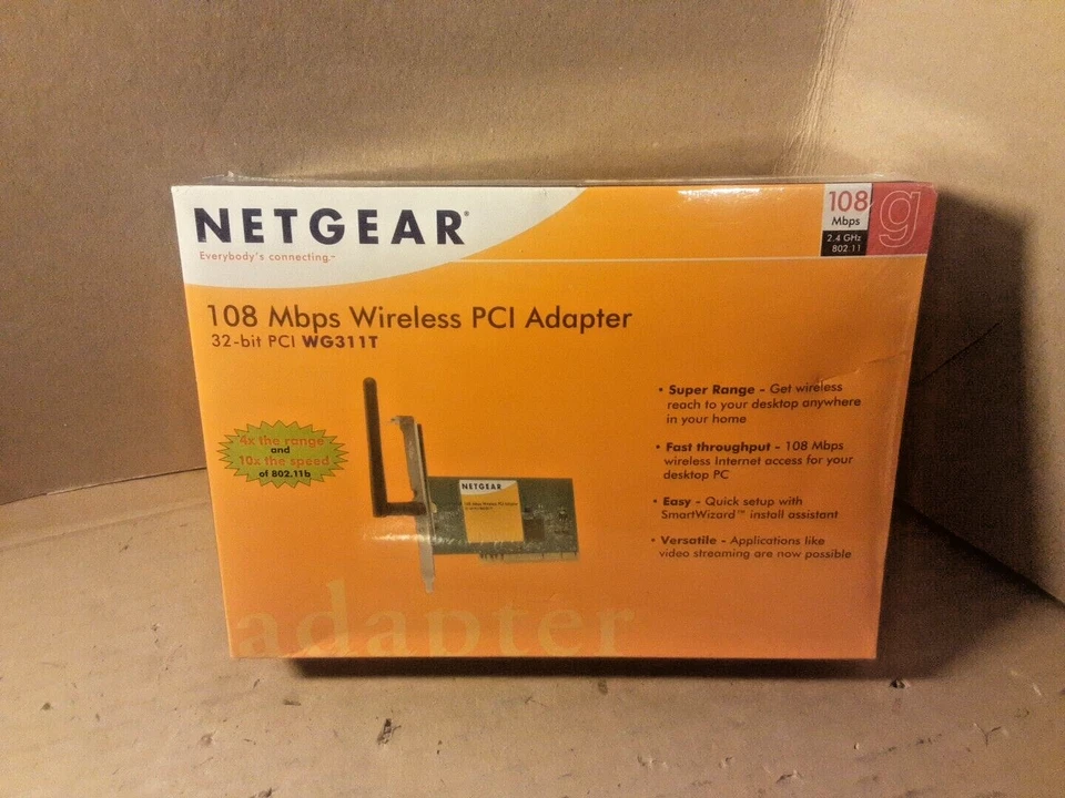 Netgear WG311v3 54 Mbps 802.11g Wireless LAN PCI Adapter - Image 4 of 4