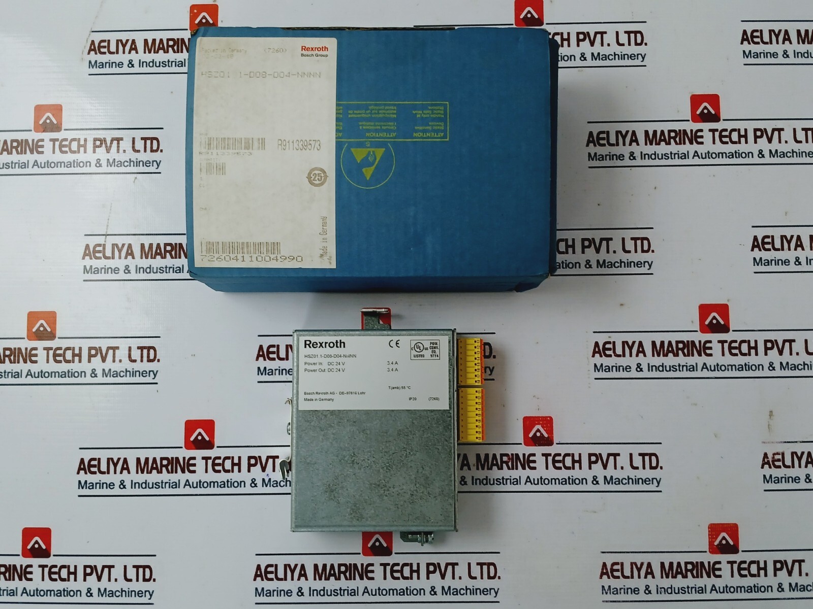 REXROTH HSZ01.1-D08-D04-NNNN Control Power Supply 24VDC 3.4A