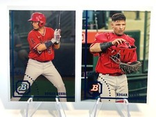 Edgar Quero 22' Bowman Heritage Chrome Base #BHP-35 & Image Variation #BHP-35