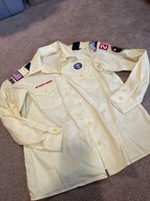 Vintage Boy Scouts Den Leader Blouse Shirt size medium women  s
