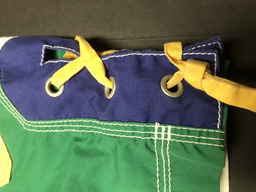 Mulberry Street Hooded All Weather Rain Coat Color Block Bright Hip Hop Sail E18 - Picture 5 of 10