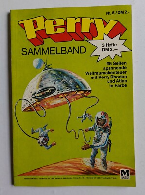 VERY RARE ''READ INFO'' - MOEWIG PERRY RHODAN ANTHOLOGY 8 (Issue 4, 11, 17) Z1