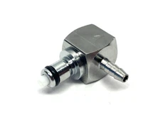 Colder Products MCD2302 Valved Elbow Hose Barb Coupling Insert 1/8" ID Hose