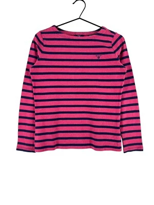 Pull À Col Rond Rayé Pour Fille Taille 13-14 Ans - Photo 1/4