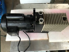 VEECO Rotary Vain Vacuum Pump with Franklin 1112255405 3/4Hp Motor KF25