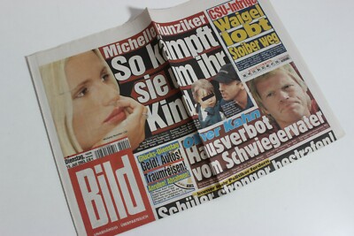BILDzeitung 15.07.2003 Juli 15.7.2003 Geschenk 17. 18. 19. 20. 21. Geburtstag