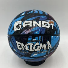 AND1 Enigma Indoor/Outdoor Competitive Rubber Streetball, Size 3