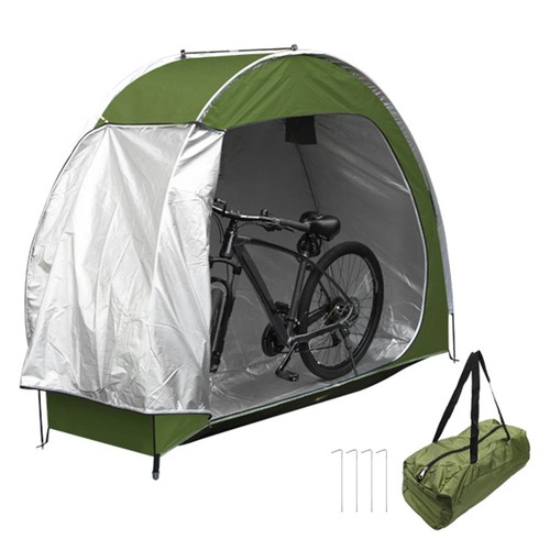 210D Oxford Bike Storage Tent Waterproof Outdoor Bicycle Shed For Garden - Bild 9 von 9