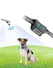 Justpet JG27 Black Waterproof 1000 Meter GPS Wireless Pet Fence System New