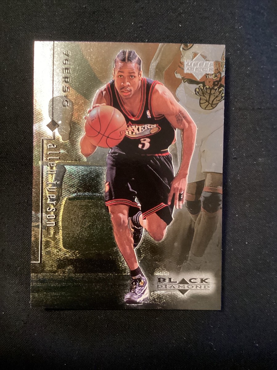 1998-99 Upper Deck Black Diamond - #66 Allen Iverson. MB5 | eBay