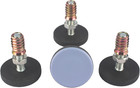 Furniture Leveler Ptfe(Teflon) Bottom(50Mm Large Base 3/8-16,4 Pack),Thread Shan
