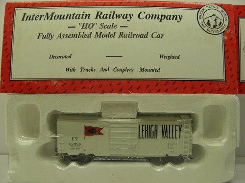 COCHE DE CARGA INTER MOUNTAIN PS-1 40' - LEHIGH VALLEY #62996 - COCHE DE FÁBRICA - ESCALA HO - USADO | Zustand: Used