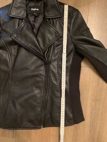 tiga Damen Lederjacke Gr. M Schwarz - Bild 22 von 23